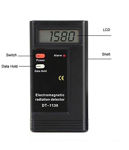 YueYueZou Electromagnetic Radiation Detector Dosimeter Tester EMF Meter 3