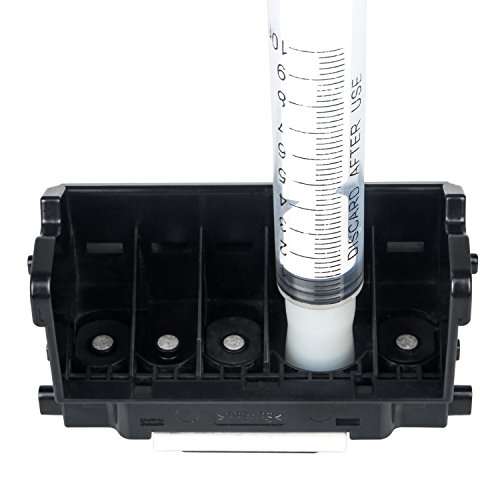 TBTeek Inkjet Print Head Cleaner for 902 564XL Ink Cartridges Work with Officejet 6950 6954 6962 6960 6961 6515 6512 Photosmart C410A D7560 Printer Cleaning Kit - 100 ml 5