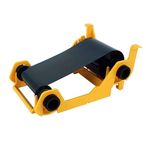 800033-301 Black Monochrome Ribbon, ZXP3 Ribbon, Resin Black Ribbon for Zebra ZXP Series 3 ZXP3 Card Printers, 2000 Images 2