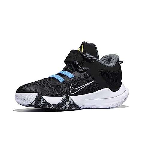 Nike Giannis Immortality 2 (Little Kid) Black/White/University Blue/Smoke Grey 2 Little Kid M 1