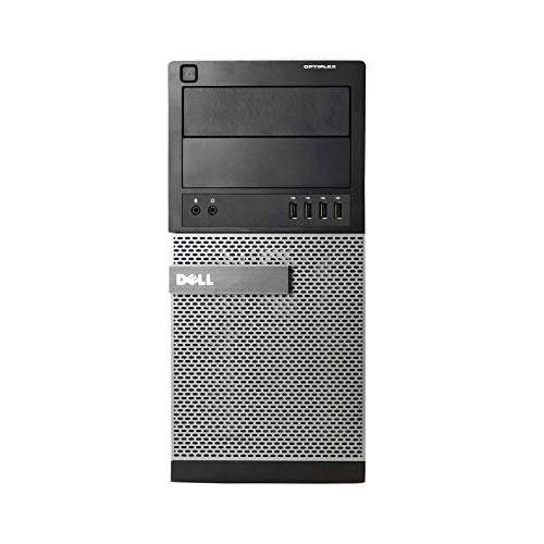 Dell Optiplex 9020 Tower PC Desktop Computer - Quad Core Intel i7 4th Gen, 8GB DDR3 RAM, 256GB SSD, New Keyboard, Mouse, WiFi Adapter, Windows 10 Home(Renewed) 2