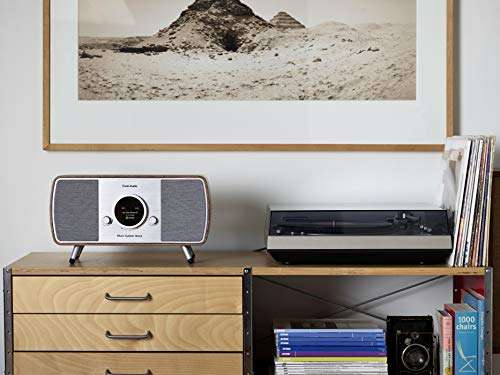 Tivoli Audio Music System Home Gen 2 Wi-Fi/AM/FM/Bluetooth Hi-Fi System (Walnut/Grey) 4