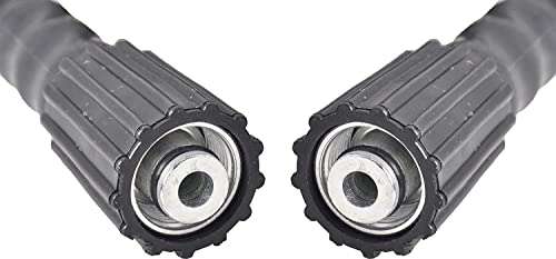 Car Washing Hose Pipe (Size M22 Connector) with High Pressure Washer Industrial Spray Gun with Adjustable Nozzle (15) 4