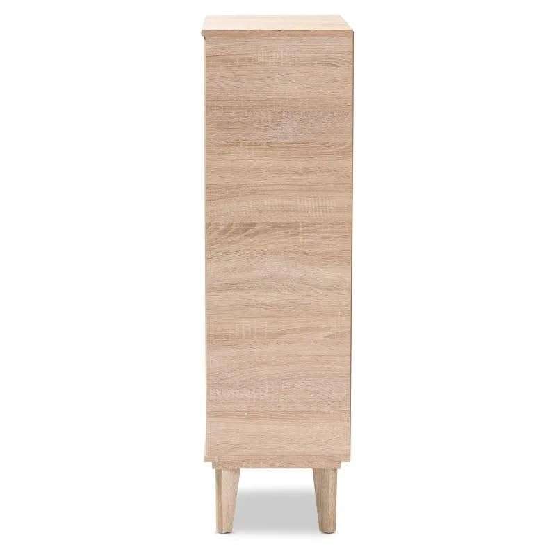 Hoe Rack Cabinet for Entryway Modern Entrance Shoe Cabinet with Drawers Wooden Decorative Shoe Cabinet Home Office Storage Shoe Cabinet Shoe Organisers 5