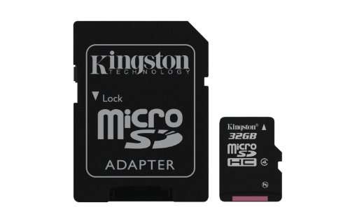 Professional Kingston 32GB MicroSDHC Card for Amoi M300 Smartphone with custom formatting and Standard SD Acapter. (Class 4) 2