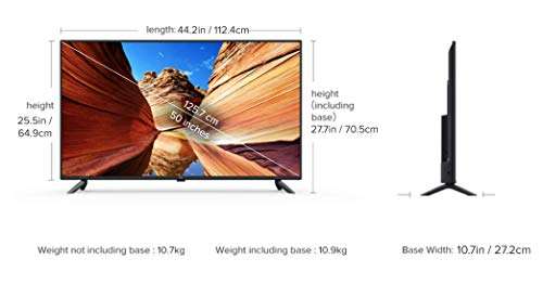 Mi 125.7 cm (50 Inches) 4K Ultra HD Android Smart LED TV 4X | L50M5-5AIN (Black) 6