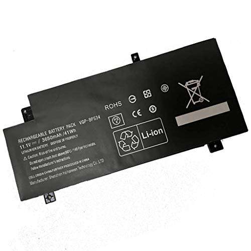 powerforlaptop Laptop/Notebook Replacement Battery VGP-BPS34 VGP-BPL34 BPS34 for Vaio 15 Touch SVF15A16CXB SVF14AC1QL SVF14AC1QU SVF14A14CXP SVF14A14CXS SVF14A15CXB SVF14A15CXP SVF14A15CXS 1
