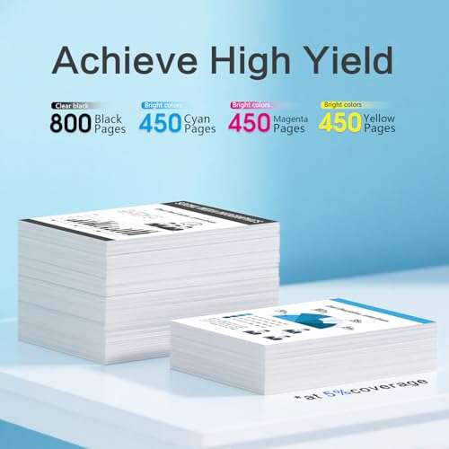 YATUNINK Compatible Ink Cartridge Replacment for LC51BK Ink Cartridge (5 Black) 3