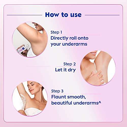 NIVEA Pearl and Beauty 50ml Deo Roll On | With Pearl Extracts & Avocado Oil| 48 H Smooth & Beautiful Underarms| 0% Alcohol | For Women 5