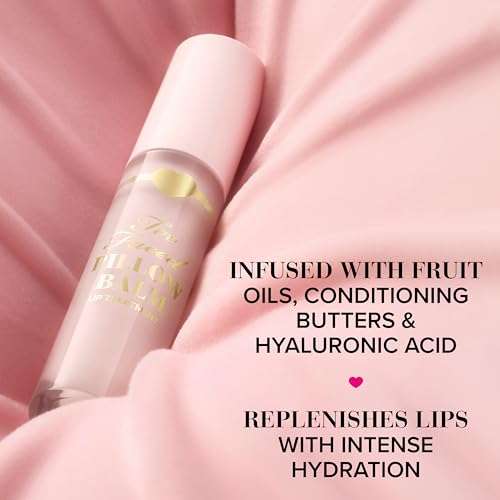 Too Faced Hangover Pillow Balm Ultra-Hydrating Lip Treatment | Hyaluronic Acid + Moisturizing, 0.2 Fl Oz, Original 3