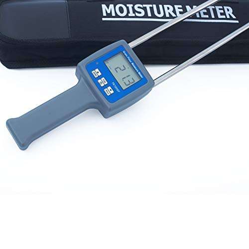 AMTAST Digital Flour Moisture Meter, Wheat Corn Soya Beans Coffee Maize Peas Flour Humidity Tester, 11 Kinds Grain Flours Moisture Meters 3