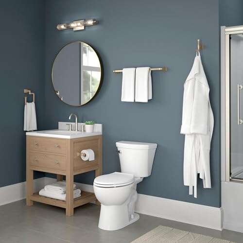 Delta Faucet 75146-CZ Dryden, Towel Ring, Champagne Bronze 6