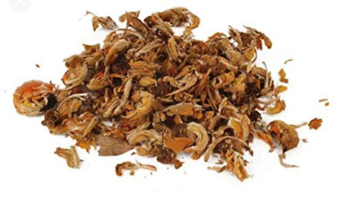 VIJAYALAKSHMI Dry Tesu Ke Phool 150 Grm - Palash Ke Phool - Dhak Ke Phool - Bute a Monosperma - Tesu phool - Flower of Palash - Phool Tesu - Dhak Phool