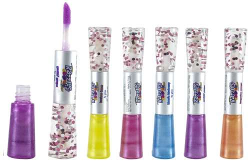 Razzles 6 Piece Roll-On Flavored Lip Gloss Set 1