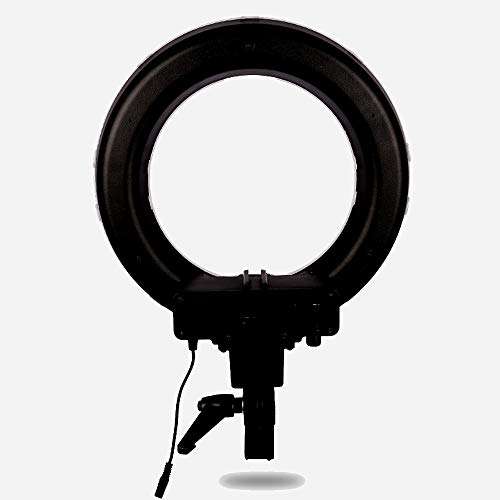 JION 14-Inch Self-Timer Ring Light with Tripod Stand and Phone Holder for Live/Makeup/Photography Mini Led Camera Ring Light Compatible with iPhone Android 2