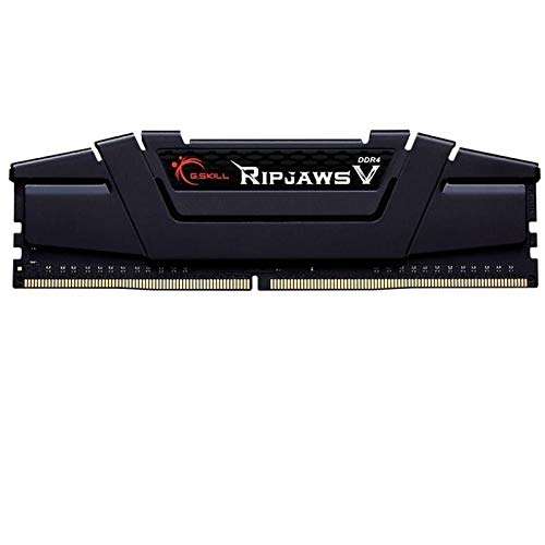 G.SKILL Ripjaws V 8 GB (1 * 8GB) DDR4 3600 MHz CL18-22-22-42 1.35V Desktop Memory RAM - F4-3600C18S-8GVK 2