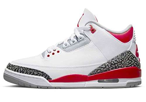 Jordan Mens Air 3 Retro OG DN3707 160 Fire Red 3 2022 - Size 8 1