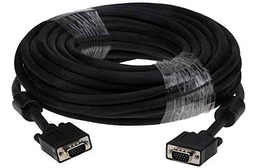 SF Cable, 150ft HD15 SVGA M/M Monitor Cable with Ferrite Bead 1