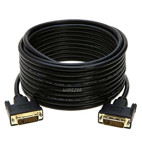 DVI-D Cable Dual Link DVI to DVI Male Wire 24+1 Pin 3ft 6ft 10ft 15ft 25ft (10FT) 5
