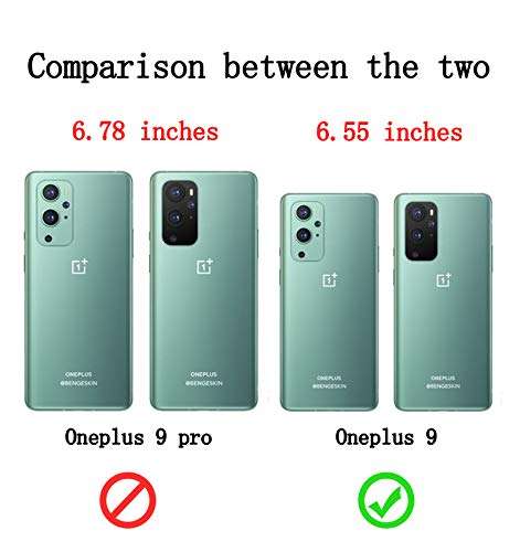 Starhemei for OnePlus 9 Case with Tempered Glass Screen Protector, 360°Rotating Car Magnetic Ring Kickstand Cover Case, Shock-Absorbing Phone Case for OnePlus 9 (BlueGray) 2