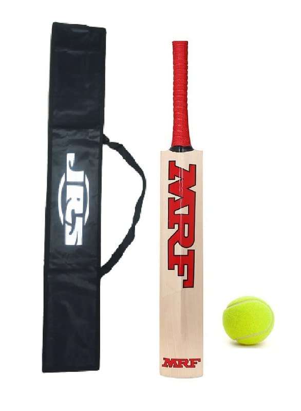 JRS Wood Cricket Bat & Ball Cricket Bats & Ball For Kids 1