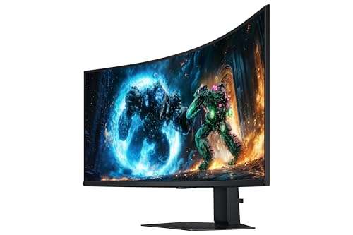 Samsung 40 Inch WUHD Odyssey G7 Curved Gaming Monitor |180 Hz| 1ms Response Time| 5120 x 2160 Pixels| VESA DisplayHDR 600| Ports-Display Port HDMI | FreeSync Premium Pro (LS40FG750EWXXL, Black) 3