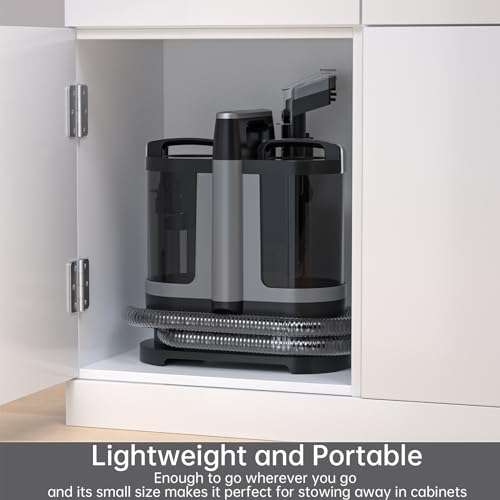 Carpet Cleaner Machine, 20KPa Powerful Portable Upholstery Spot Cleaner Shampooer Machine,Deep Stain Remover for Pets,Stairs,Car Seat, Couch & Furniture 5