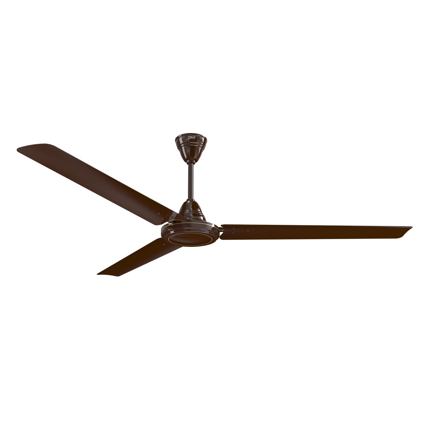 GM Excel28 Ceiling Fan Brown 1200 MM 355 RPM, 5 Star Rated, Energy efficient, BLDC Motor, Prelubricated Closed Type double ball bearing, Compatible with all regulators, Suitable for Living Room, Bedroom
