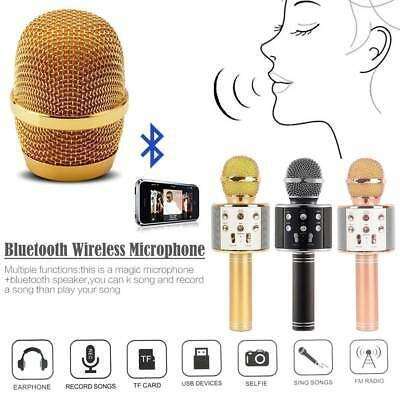 mattina Advance Handheld Wireless Singing Mike Multi-Function Bluetooth Karaoke Mic with Microphone Speaker for All Smart Phones 3