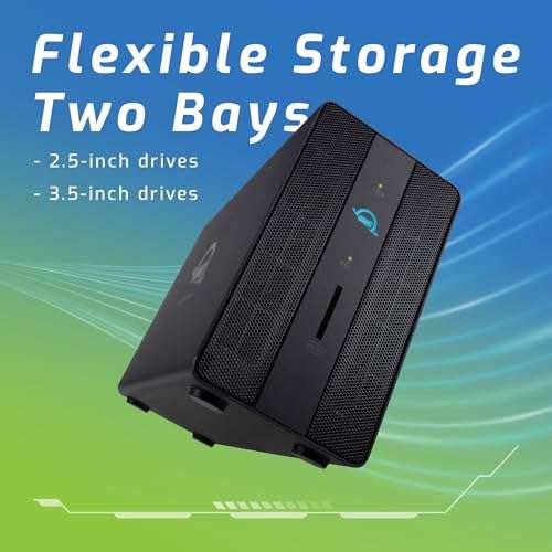 OWC Gemini 16TB Thunderbolt 3 Dock and Dual-Drive RAID Solution 2