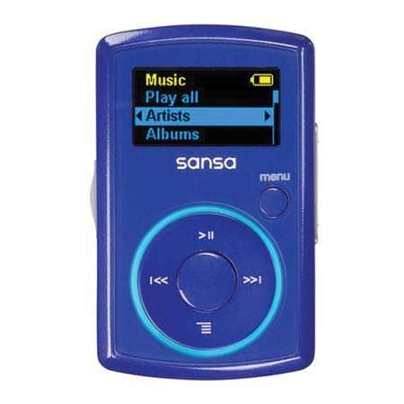 SanDisk Sansa Clip 2 GB MP3 Player - Blue