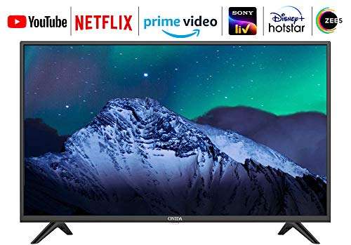 Onida 108 cm (43 inches) Full HD Smart IPS LED Fire TV 43FIF (Black) (2020 Model) | Voice Remote with Alexa 2