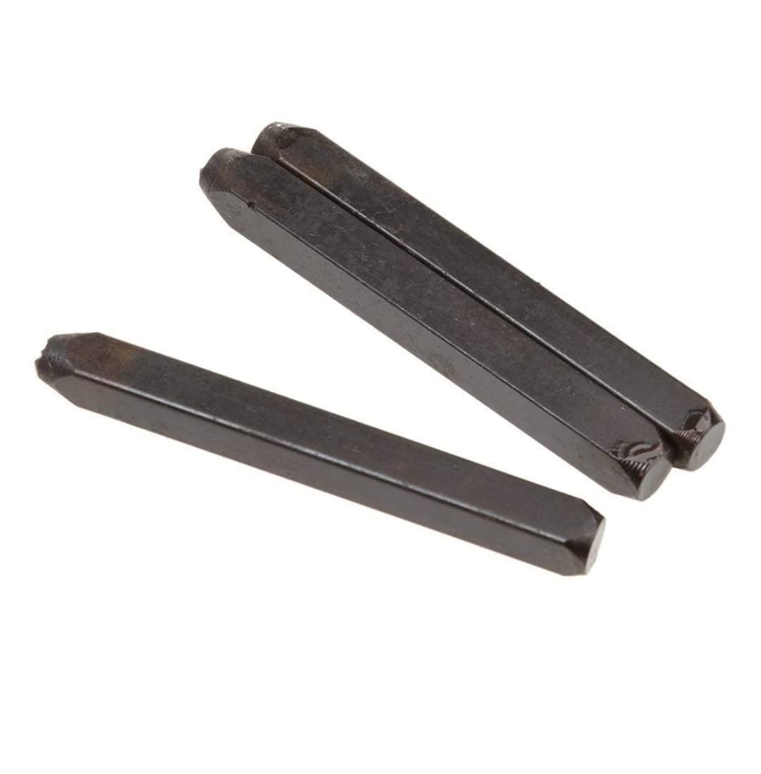 Number Punch Set 9pcs 5/16'' INCH 8mm) | 9 Numbers (0 to 9) | Shiny Black Oxidised finish | Carbon Steel Construction | Hardened to give a Solid Impression 3