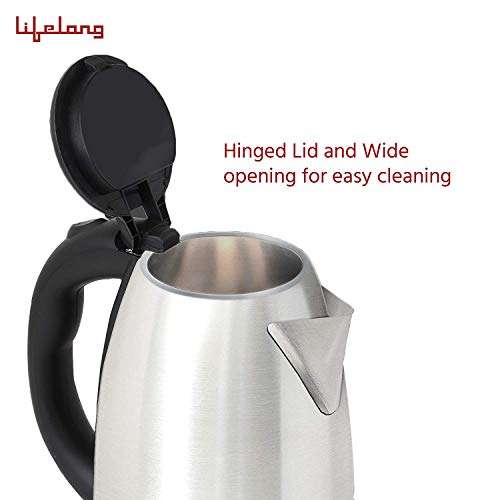 Unique Enterprise Scarlett Electric Kettle 2 Liter Multipurpose Large Size Tea Coffee Maker Water Boiler with Handle 4