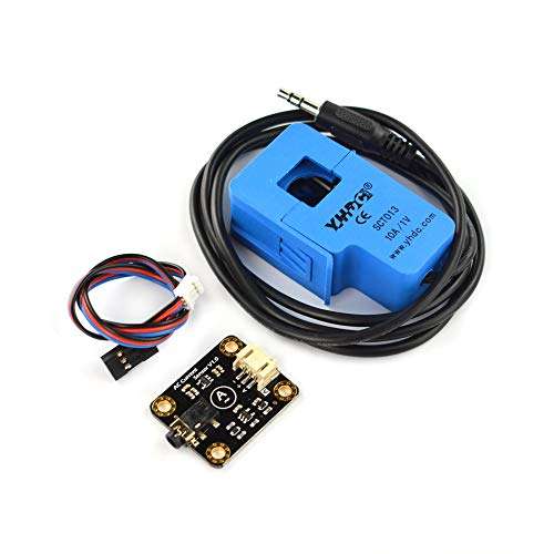 Gravity: Analog Current Sensor (5A) - AC Current Signal Conversion Module and Open Type Transformer Probe Included - Non-contact Measurement 1