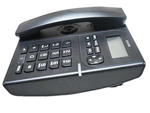 Alcatel New T-58 Black Corded Landline Phone with Caller id and Speaker with Attractive Design 4