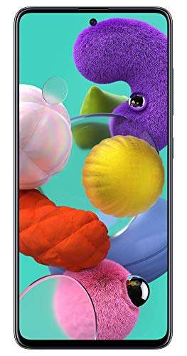 Samsung Galaxy A51 (Black, 6GB RAM, 128GB Storage) with No Cost EMI/Additional Exchange Offers