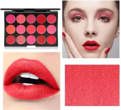 Smudge Proof & Kiss Proof Long Lasting Multi shades Lip Cream Palette 4