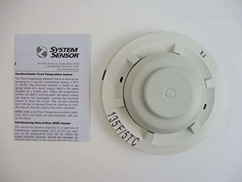 System Sensor 5623 - Fixed Temperature Heat Detector 135°F 3