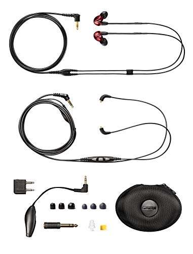 Shure SE535LTD Limited Edition Red Sound Isolating Earphones with Remote + Microphone 3
