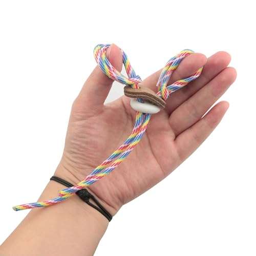 DGBRSM Adjustable Handmade Recurve Bow Accessories Archery Finger Sling Adjustable Handmade for Recurve Bow Accessories 4