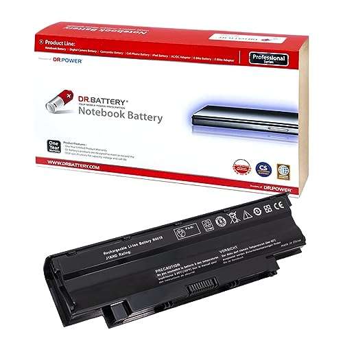 DR. BATTERY J1KND Battery Compatible with Dell Inspiron N5050 15R N5010 14R N4010 N5110 N5030 M5030 N4110 N7110 N4050 Vostro 1540 3750 3550 08NH55 04YRJH 9T48V[48Wh/4400mAh/10.8V] 1