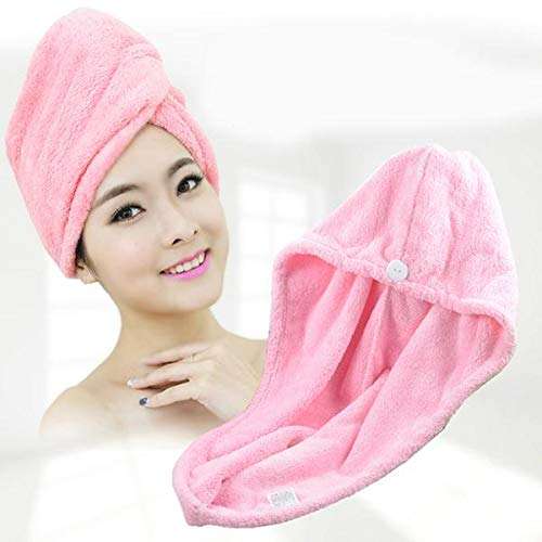 You God(S NO 19, 1Pcs Microfiber Hair Wrap Fast Dry Towel Drying Bath Spa Head Soft Cap Turban Wrap Twist Dry Shower Hair Wrap Cap Hat Towel by Kitchen Point 6