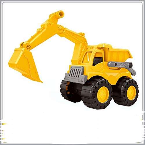 Sajani Heavy Duty Construction Truck for Kids (Yellow) 4