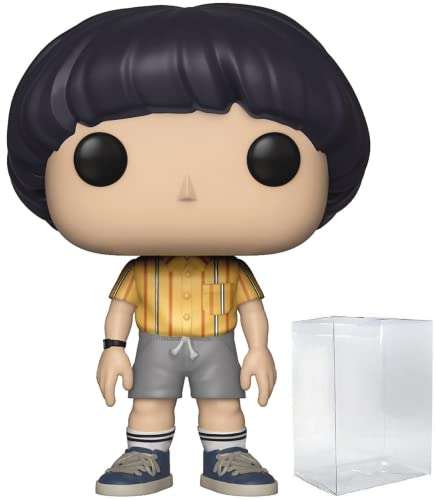 Funko POP [Stranger Things] - Mike Wheeler Pop! Vinyl Figure (Bundled with Compatible Pop Box Protector Case), Multicolor, 3.75 inches 6