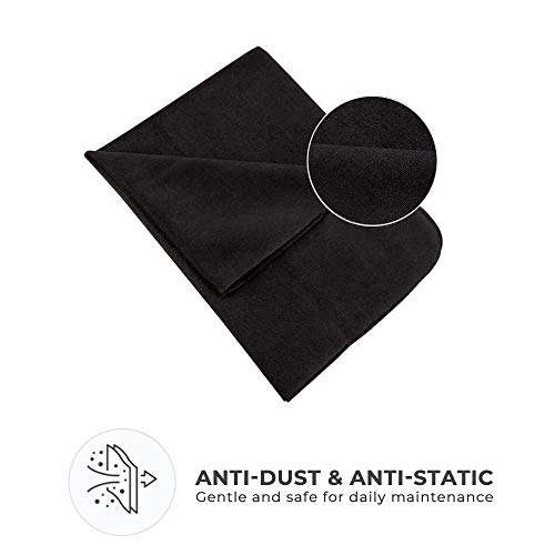 Vine ddj Record Cleaning Anti Static Cloth - 5 Pack Microfiber Towel - Cleaner for Vinyl LP- Glasses Cleaner. 4