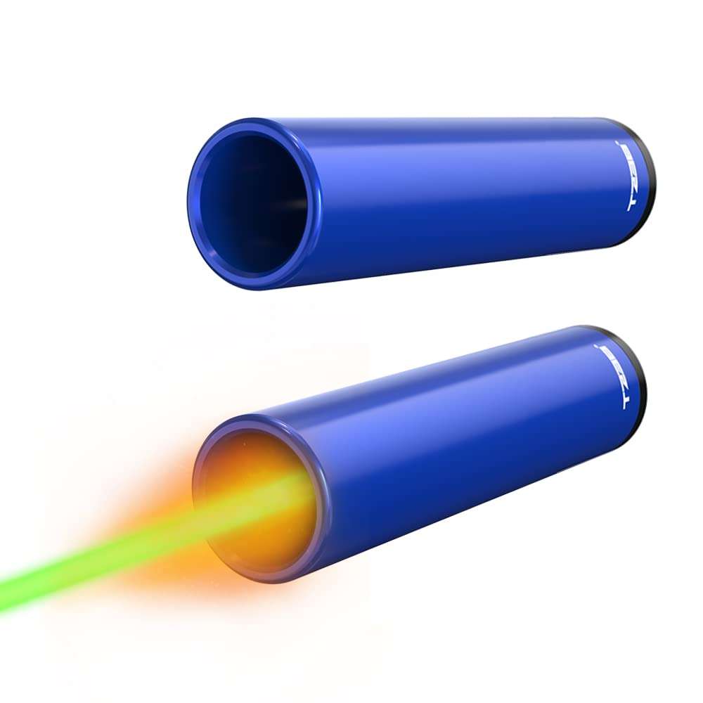 T238-Blue Can Airsoft Tracer Unit, Spitfire Tactical Muzzle Flash Simulator for Airsoft/NERF/Gel Blaster with 14mm Counterclockwise Threaded Adapter, 19mm to 16mm Adapter and Allen Key 1