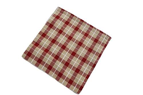 Snuggle Check Print Styled 4 Cotton Kitchen Towels 2