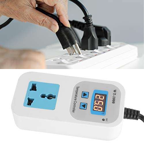 Electronic Temperature Controller, Automatic 110-220V Wiring Input and Output Design Widely Used in The Field of Incubation, Equipment Chassis(U.S. regulations) 6