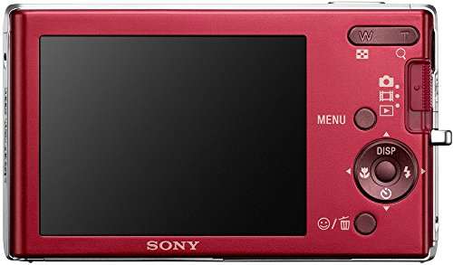Sony Cybershot DSC-W190 12.1MP Digital Camera with 3x Super Steady Shot Stabilized Zoom and 2.7 inch LCD (Red) 3